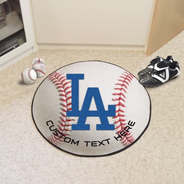 Picture of Los Angeles Dodgers Personalized Baseball Mat