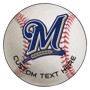 Picture of Milwaukee Brewers Personalized Baseball Mat