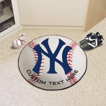 Picture of New York Yankees Personalized Baseball Mat