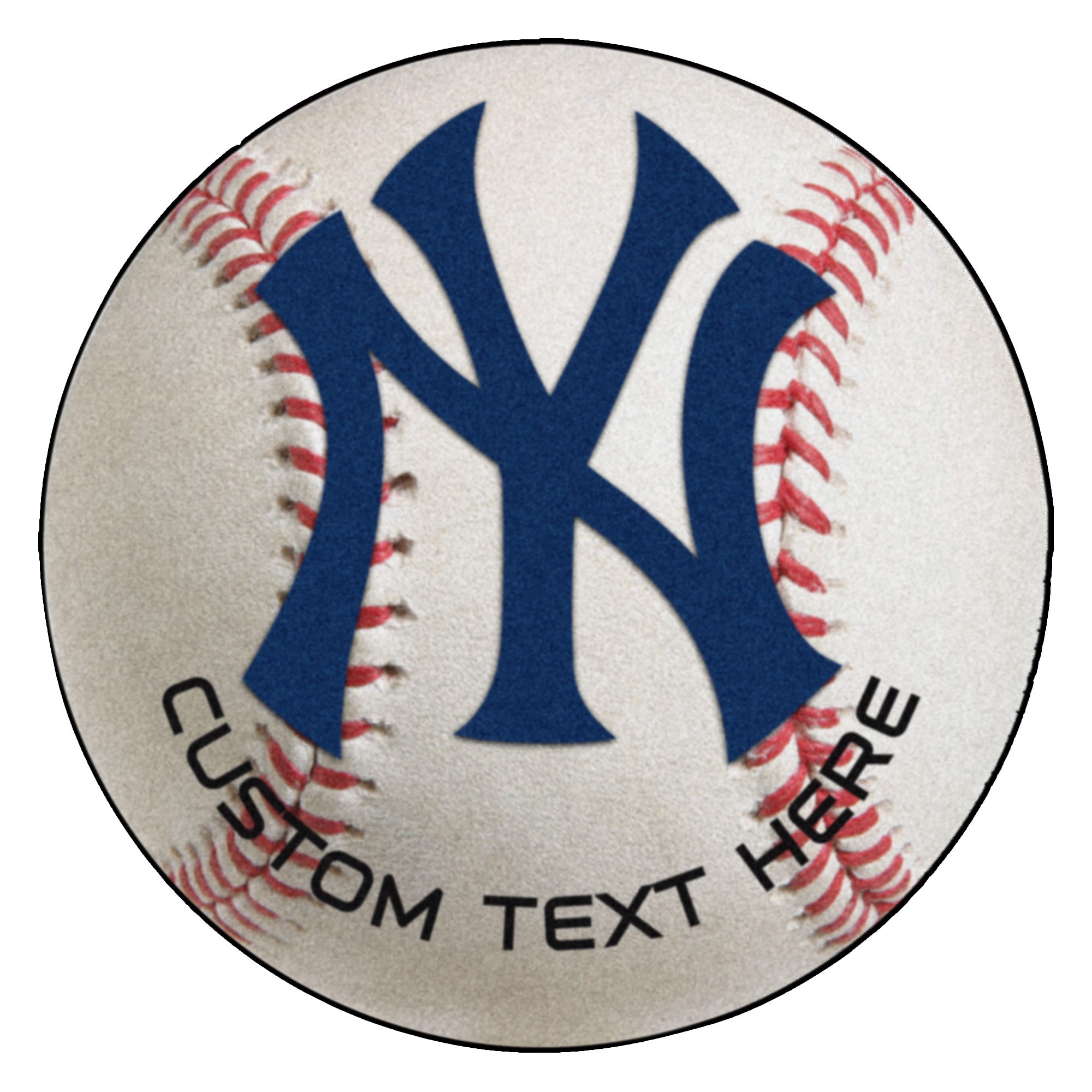 New York Yankees Personalized Baseball Mat | Fanmats - Sports Licensing ...