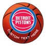 Picture of Detroit Pistons Personalized Basketball Mat