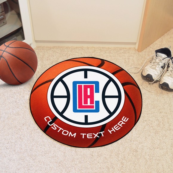 Picture of Los Angeles Clippers Personalized Basketball Mat