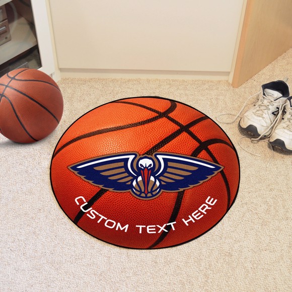 Picture of New Orleans Pelicans Personalized Basketball Mat