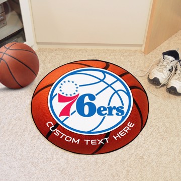 Picture of NBA - Philadelphia 76ers Personalized Basketball Mat