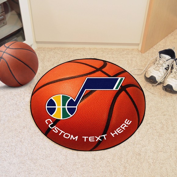 Picture of Utah Jazz Personalized Basketball Mat
