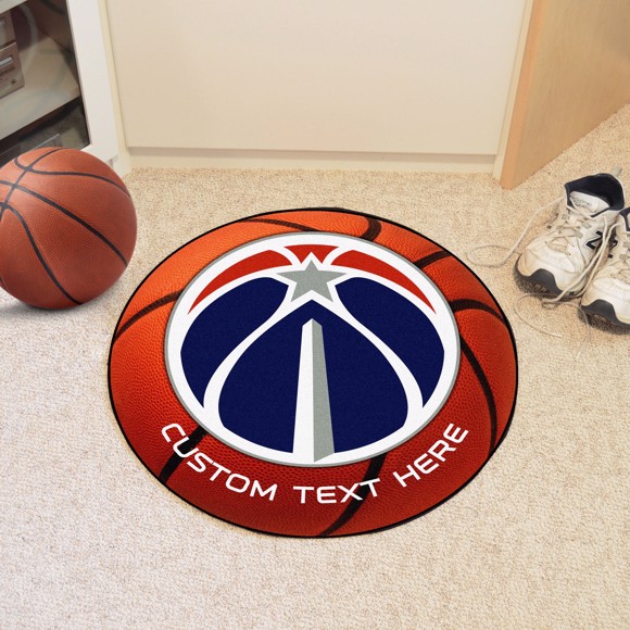 Picture of Washington Wizards Personalized Basketball Mat