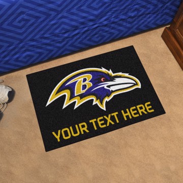 Picture of Baltimore Ravens Personalized Accent Rug