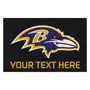 Picture of Baltimore Ravens Personalized Accent Rug