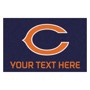 Picture of Chicago Bears Personalized Accent Rug
