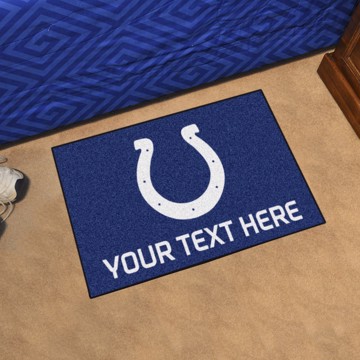 Picture of Indianapolis Colts Personalized Starter Mat