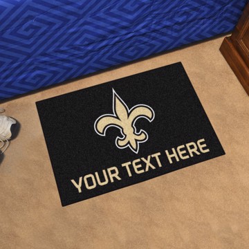 Picture of New Orleans Saints Personalized Starter Mat