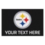 Picture of Pittsburgh Steelers Personalized Starter Mat