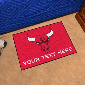 Picture of Chicago Bulls Personalized Starter Mat