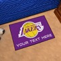Picture of Los Angeles Lakers Personalized Starter Mat