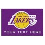 Picture of Los Angeles Lakers Personalized Starter Mat
