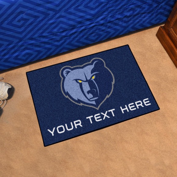 Picture of Memphis Grizzlies Personalized Starter Mat