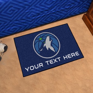 Picture of NBA - Minnesota Timberwolves Personalized Starter Mat