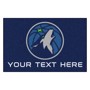 Picture of Minnesota Timberwolves Personalized Starter Mat
