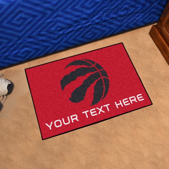 Picture of Toronto Raptors Personalized Starter Mat