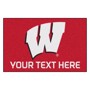 Picture of Personalized University of Wisconsin Starter Mat