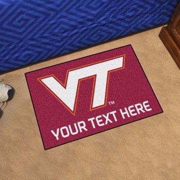 Picture of Personalized Virginia Tech Starter Mat