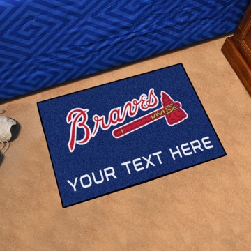 Picture of Atlanta Braves Personalized Accent Rug