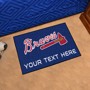 Picture of Atlanta Braves Personalized Accent Rug