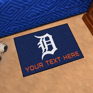Picture of Detroit Tigers Personalized Starter Mat