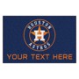 Picture of Houston Astros Personalized Starter Mat