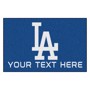 Picture of Los Angeles Dodgers Personalized Starter Mat