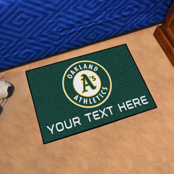 Picture of Oakland Athletics Personalized Starter Mat