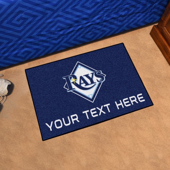 Picture of Tampa Bay Rays Personalized Starter Mat