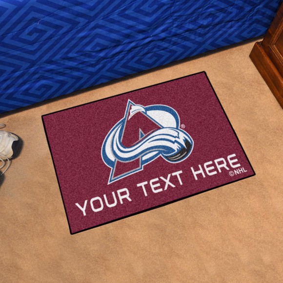 Picture of Colorado Avalanche Personalized Starter Mat