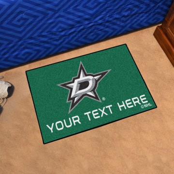 Picture of Dallas Stars Personalized Starter Mat