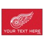 Picture of Detroit Red Wings Personalized Starter Mat