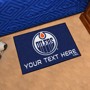 Picture of Edmonton Oilers Personalized Starter Mat
