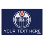 Picture of Edmonton Oilers Personalized Starter Mat