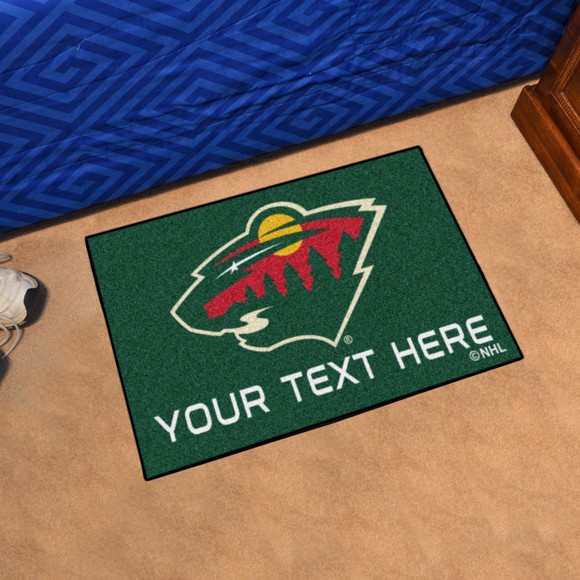 Picture of Minnesota Wild Personalized Starter Mat