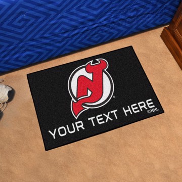 Picture of New Jersey Devils Personalized Starter Mat