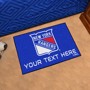 Picture of New York Rangers Personalized Starter Mat