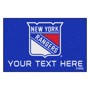 Picture of New York Rangers Personalized Starter Mat