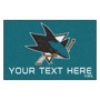 Picture of San Jose Sharks Personalized Starter Mat