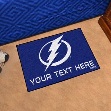 Picture of Tampa Bay Lightning Personalized Starter Mat