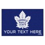 Picture of Toronto Maple Leafs Personalized Starter Mat