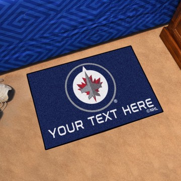 Picture of Winnipeg Jets Personalized Starter Mat