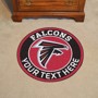 Picture of Atlanta Falcons Personalized Roundel Mat Rug