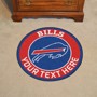 Picture of Buffalo Bills Personalized Roundel Mat Rug