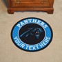 Picture of Carolina Panthers Personalized Roundel Mat Rug