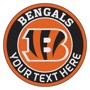 Picture of Cincinnati Bengals Personalized Roundel Mat Rug