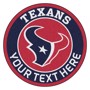 Picture of Houston Texans Personalized Roundel Mat